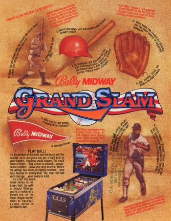 Grand Slam Juego