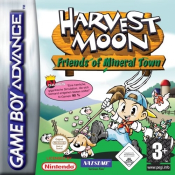 Harvest Moon - Friends of Mineral Town  Jogo