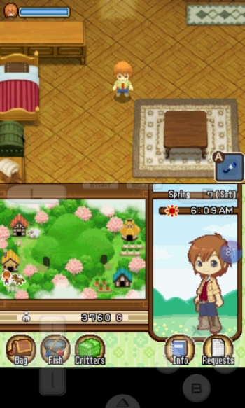 Harvest Moon The Tale Of Two Towns E Rom Download Free Nds Games Retrostic