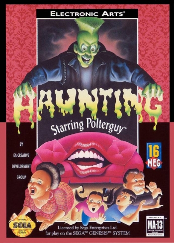 Haunting Starring Polterguy  Game