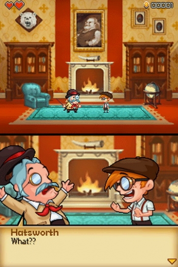 Henry Hatsworth in the Puzzling Adventure  Game