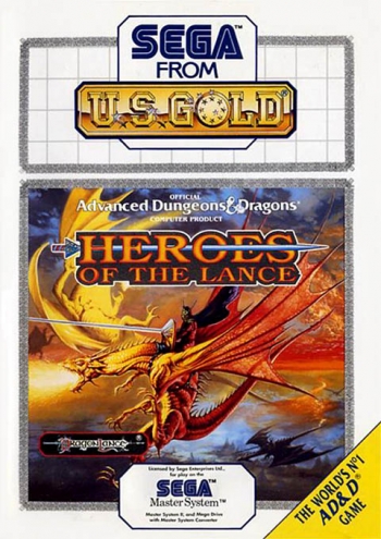 Heroes of the Lance  Jeu