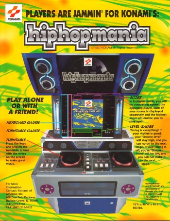 hiphopmania complete MIX  ゲーム