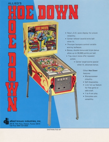 Hoe Down Jeu