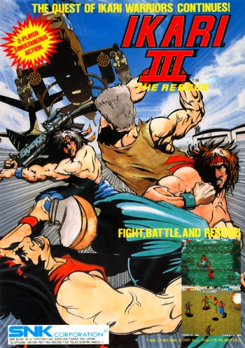 Ikari III - The Rescue  Game