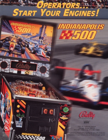 Indianapolis 500  Jogo
