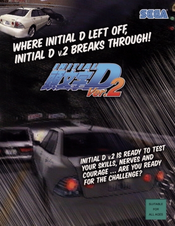 Initial D Arcade Stage Ver. 2    Gioco
