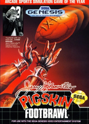 Jerry Glanville's Pigskin Footbrawl  Game