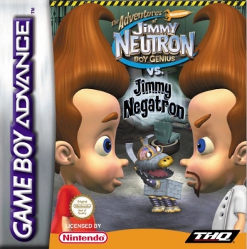 Jimmy Neutron vs. Jimmy Negatron  Jeu