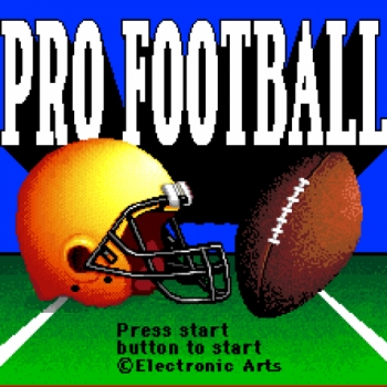 John Madden Football - Pro Football  Jeu