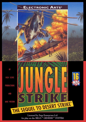 Jungle Strike   Game