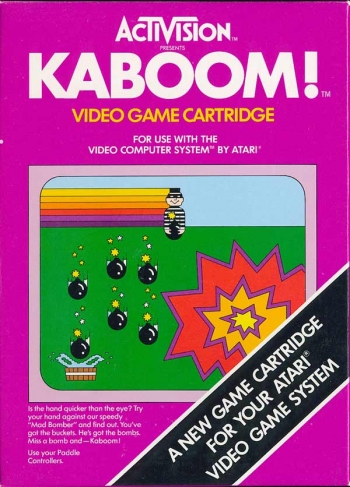 Kaboom!     ゲーム