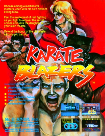 Karate Blazers  Spiel