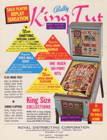 King Tut   Gioco