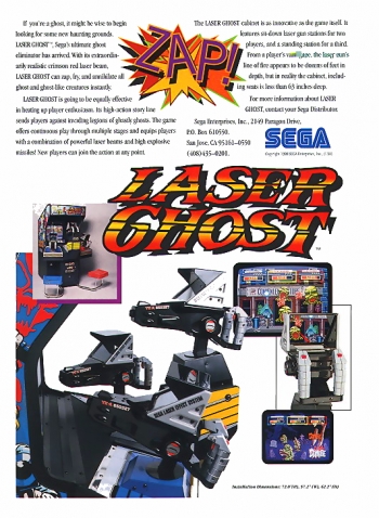 Laser Ghost   Jogo