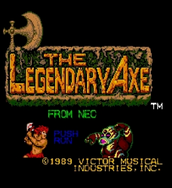 Legendary Axe, The  Game
