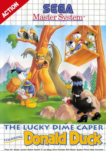 Lucky Dime Caper Starring Donald Duck, The   Jeu