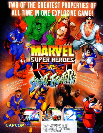 Marvel Super Heroes Vs. Street Fighter  Game