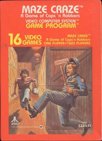Maze Craze - A Game of Cops 'n Robbers - Maze Mania - A Game of Cops 'n Robbers    ゲーム