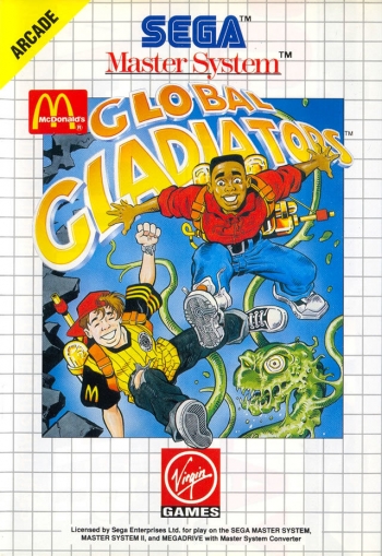 Mick & Mack as the Global Gladiators  Gioco
