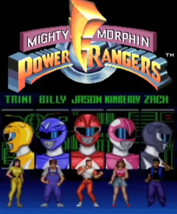 Mighty Morphin Power Rangers  Game