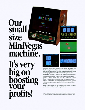 Mini Vegas 4in1 Gioco