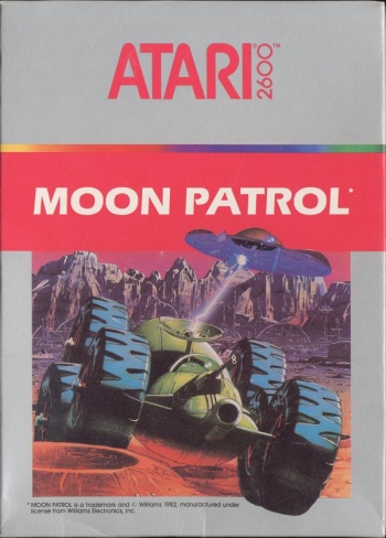 Moon Patrol    Spiel