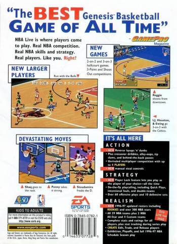 NBA Live 97  ゲーム