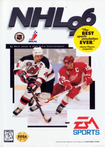 NHL 96  Jeu