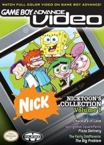 Nicktoons Collection Volume 1 - Gameboy Advance Video  Jogo