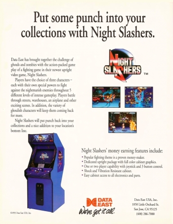 Night Slashers  ゲーム