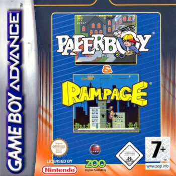 Paperboy & Rampage  ゲーム