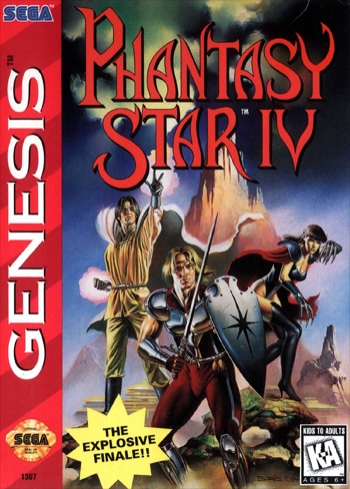 Phantasy Star IV  [Hack by Komrade v1.4]  Gioco