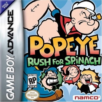 Popeye - Rush for Spinach  Jeu