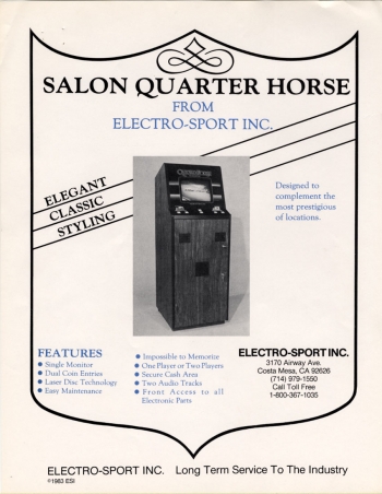 Quarter Horse  ゲーム