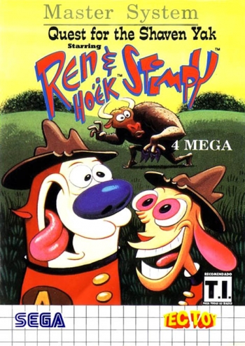 Quest for the Shaven Yak Starring Ren Hoek & Stimpy  Gioco