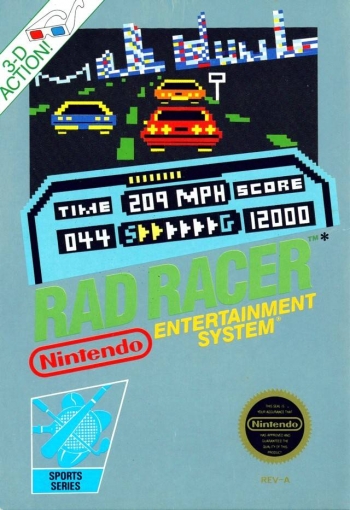 Rad Racer  Game