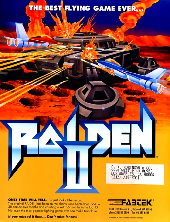 Raiden II  Spiel