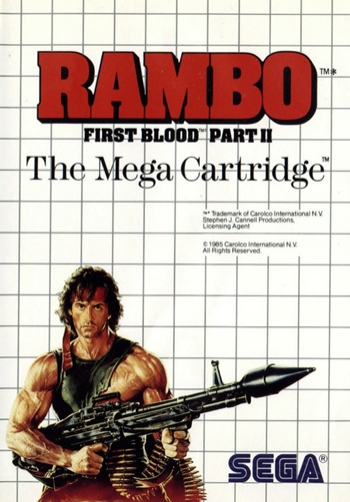 Rambo - First Blood Part II  Gioco
