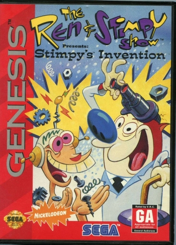 Ren & Stimpy Show Presents Stimpy's Invention, The  Game
