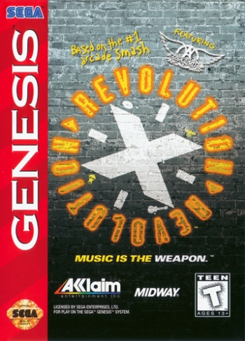 Revolution X  ゲーム
