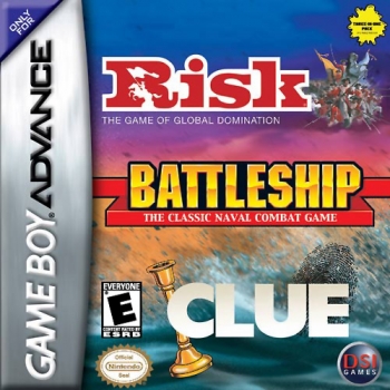 Risk, Battleship, Clue  Juego