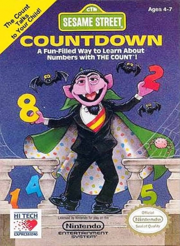 Sesame Street Countdown  Game