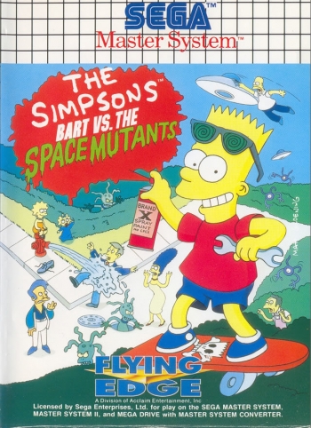 Simpsons, The - Bart vs. The Space Mutants  Spiel