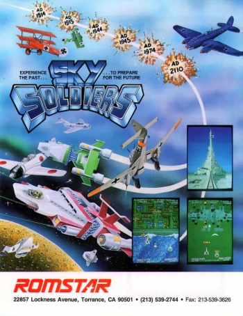 Sky Soldiers  Gioco