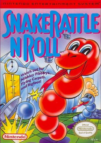 Snake Rattle n Roll  Game