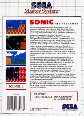 Sonic The Hedgehog  Spiel