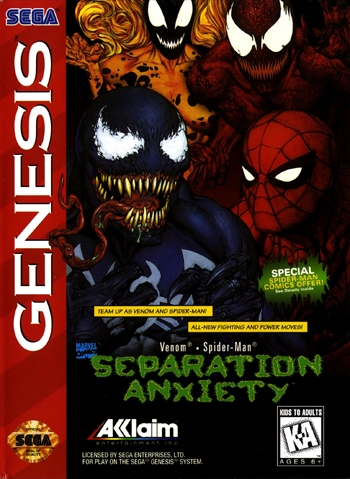 Spider-Man and Venom - Separation Anxiety  Game