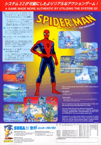 Spider-Man: The Videogame  Jeu
