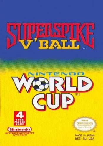 Super Spike V'Ball + Nintendo World Cup  Game